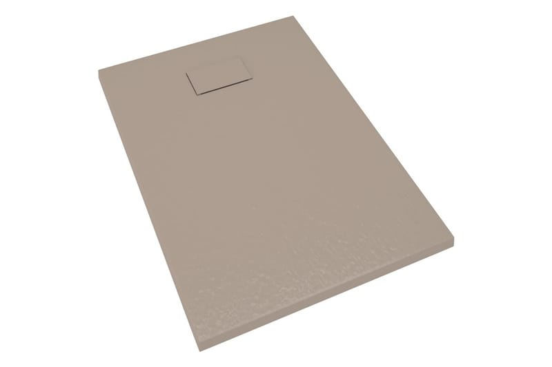 brusekar 100x70 cm SMC brun - Brun - Hus & renovering - Køkken & bad - Badeværelse - Brusearmatur & tilbehør