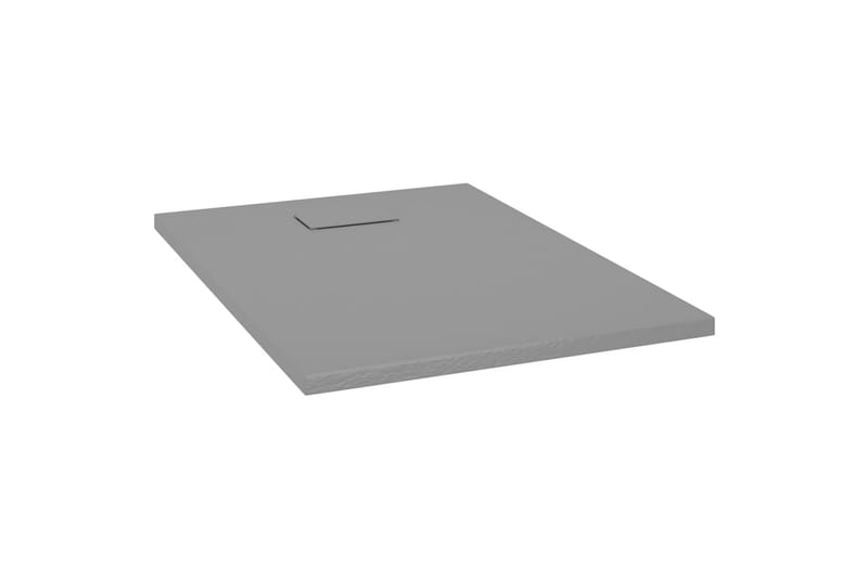 brusekar 100x70 cm SMC grå - Grå - Brusekar - Øvrige badeværelsestilbehør