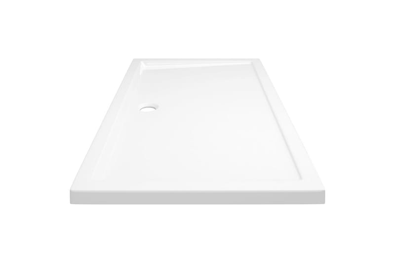 brusekar 70x120 cm ABS rektangulært hvid - Hvid - Hus & renovering - Køkken & bad - Badeværelse - Brusearmatur & tilbehør