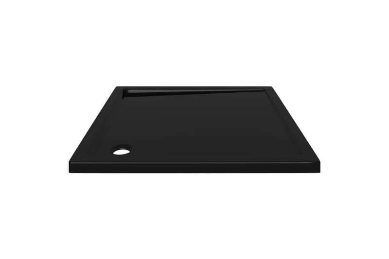 brusekar 80x80 cm ABS firkantet sort - Sort - Hus & renovering - Køkken & bad - Badeværelse - Brusearmatur & tilbehør