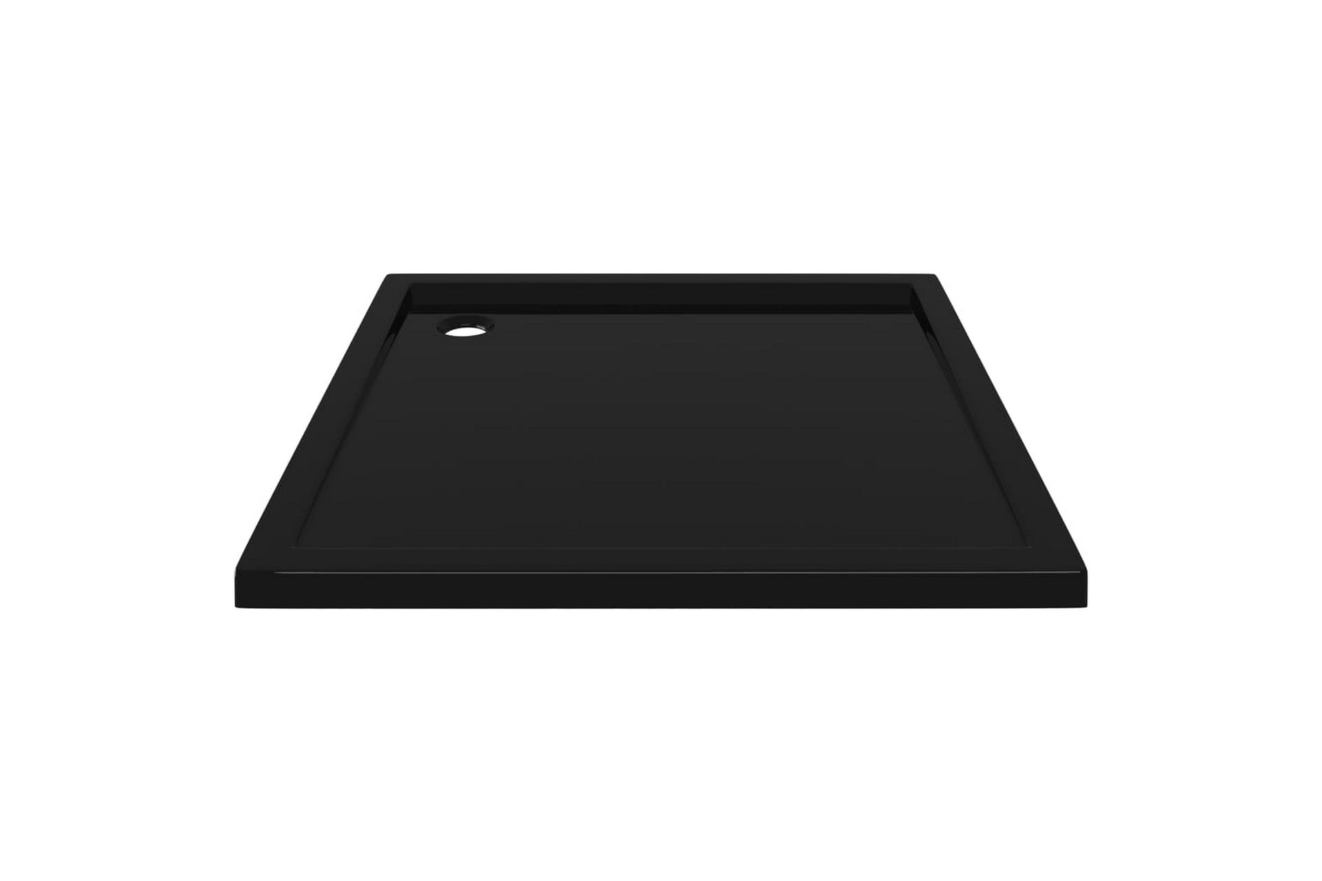 brusekar 80x80 cm ABS firkantet sort - Sort - Hus & renovering - Køkken & bad - Badeværelse - Brusearmatur & tilbehør