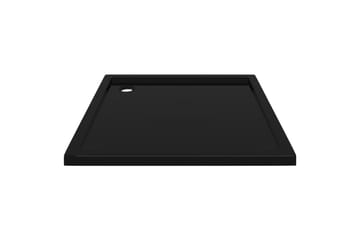 brusekar 80x80 cm ABS firkantet sort - Sort - Hus & renovering - Køkken & bad - Badeværelse - Brusearmatur & tilbehør