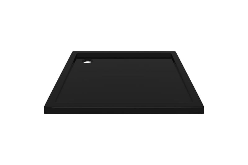 brusekar 80x80 cm ABS firkantet sort - Sort - Hus & renovering - Køkken & bad - Badeværelse - Brusearmatur & tilbehør