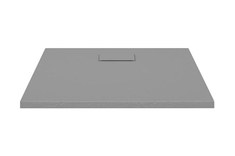 brusekar 80x80 cm SMC grå - Grå - Brusekar - Øvrige badeværelsestilbehør