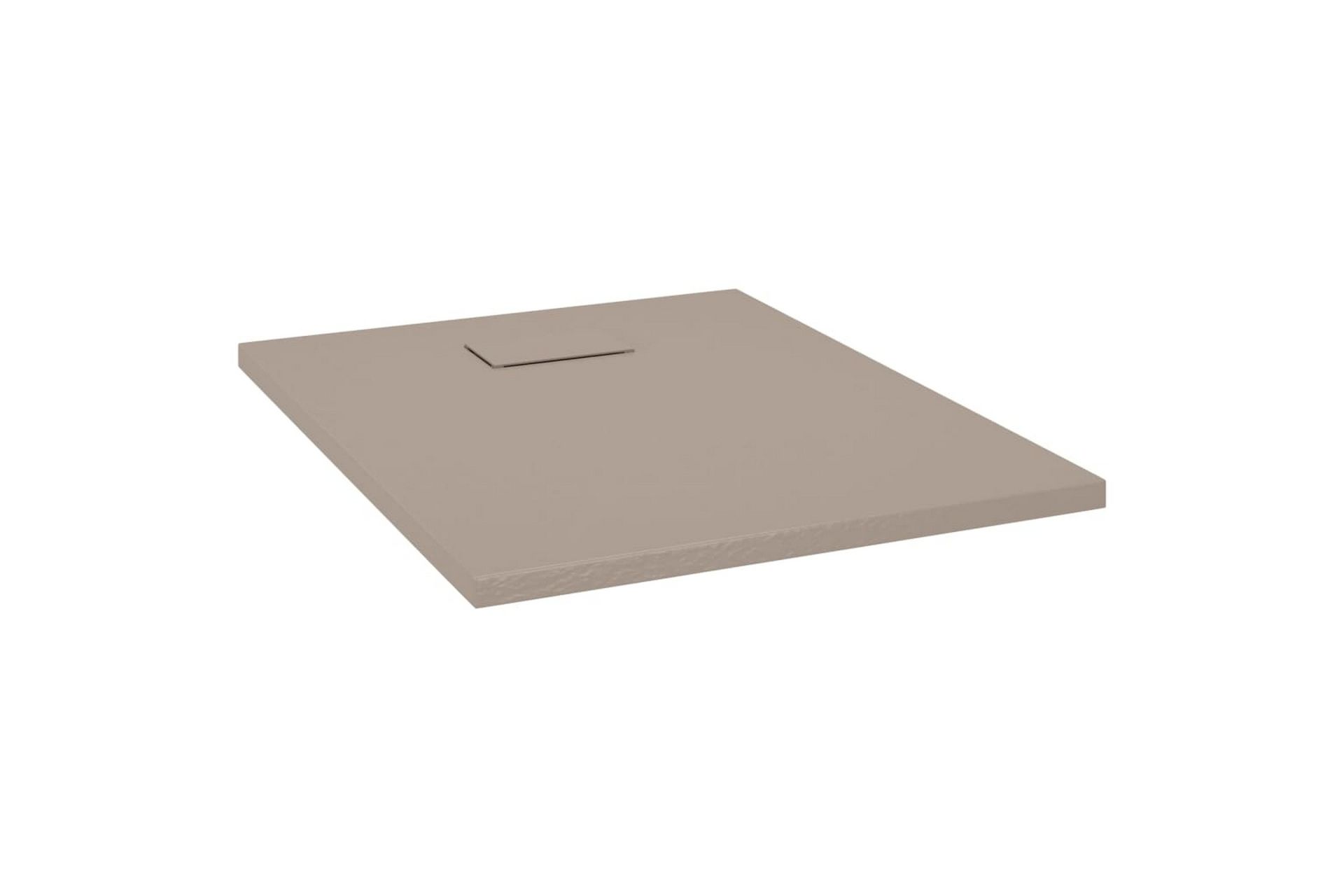 brusekar 90x70 cm SMC brun - Brun - Hus & renovering - Køkken & bad - Badeværelse - Brusearmatur & tilbehør