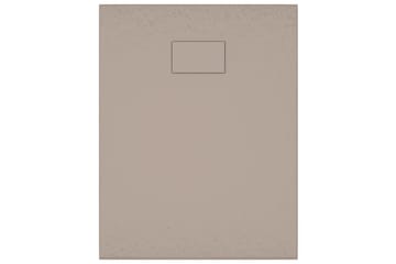 brusekar 90x70 cm SMC brun - Brun - Hus & renovering - Køkken & bad - Badeværelse - Brusearmatur & tilbehør