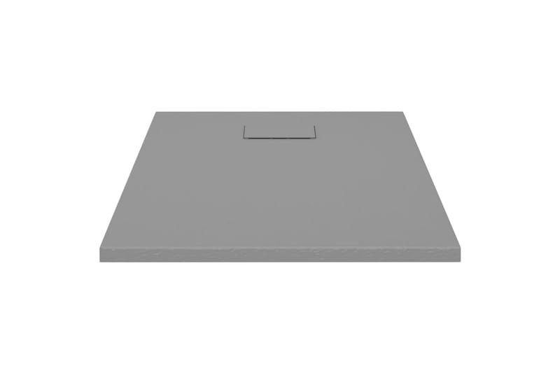 brusekar 90x70 cm SMC grå - Grå - Hus & renovering - Køkken & bad - Badeværelse - Brusearmatur & tilbehør