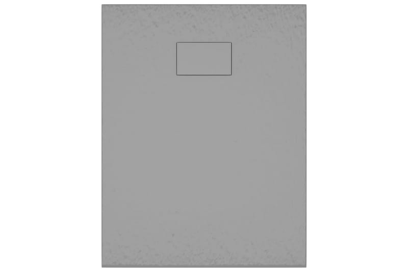 brusekar 90x70 cm SMC grå - Grå - Hus & renovering - Køkken & bad - Badeværelse - Brusearmatur & tilbehør