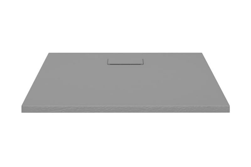 brusekar 90x80 cm SMC grå - Grå - Brusekar - Øvrige badeværelsestilbehør