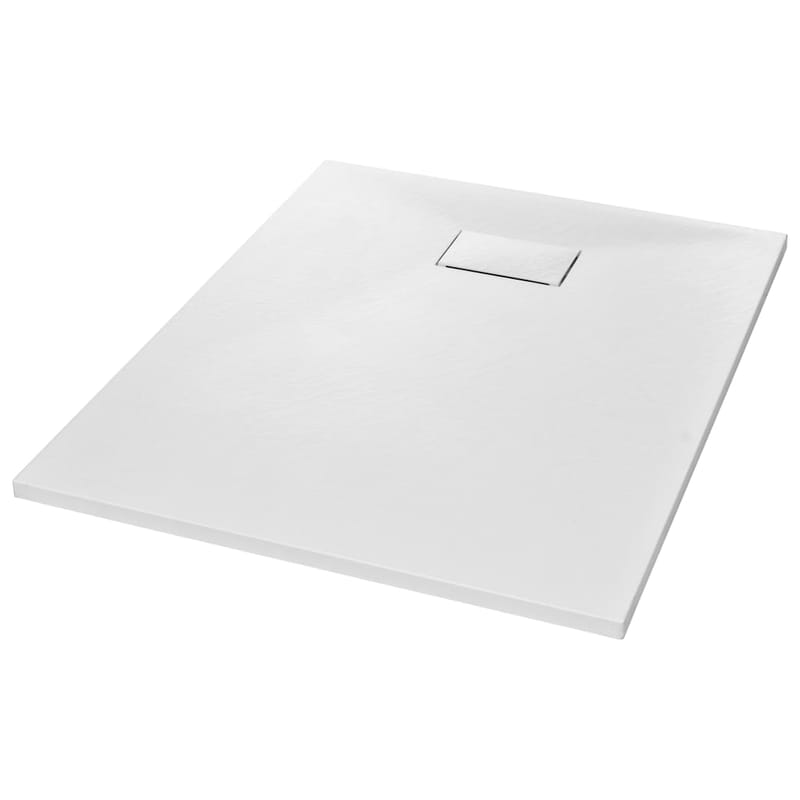 brusekar SMC 100 x 80 cm hvid - Hvid - Hus & renovering - Køkken & bad - Badeværelse - Brusearmatur & tilbehør
