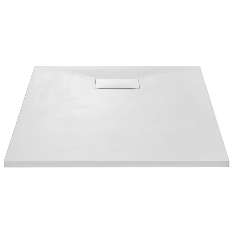 brusekar SMC 100 x 80 cm hvid - Hvid - Hus & renovering - Køkken & bad - Badeværelse - Brusearmatur & tilbehør
