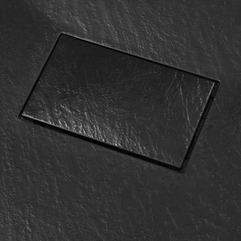 brusekar SMC 100 x 80 cm sort - Sort - Brusekar - Øvrige badeværelsestilbehør