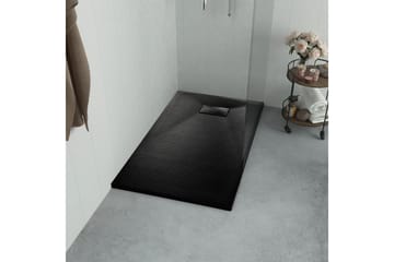 brusekar SMC 100 x 80 cm sort - Sort - Hus & renovering - Køkken & bad - Badeværelse - Brusearmatur & tilbehør