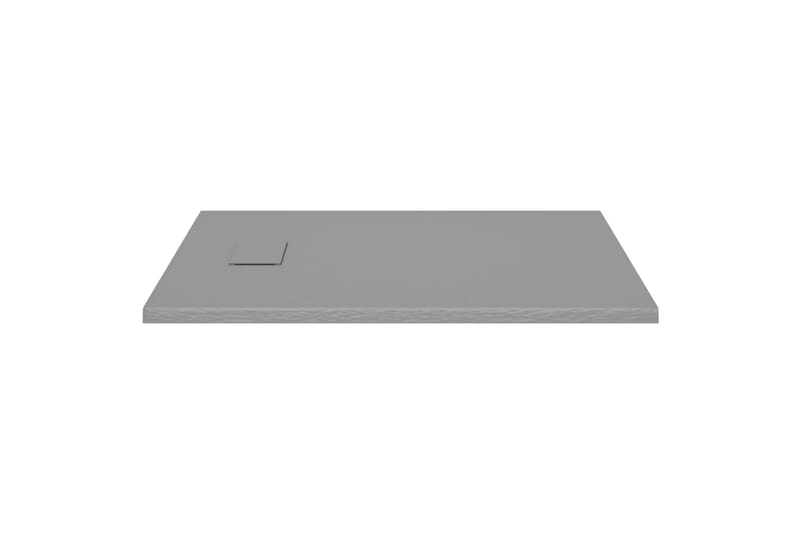 brusekar SMC 100x80 cm grå - Grå - Hus & renovering - Køkken & bad - Badeværelse - Brusearmatur & tilbehør