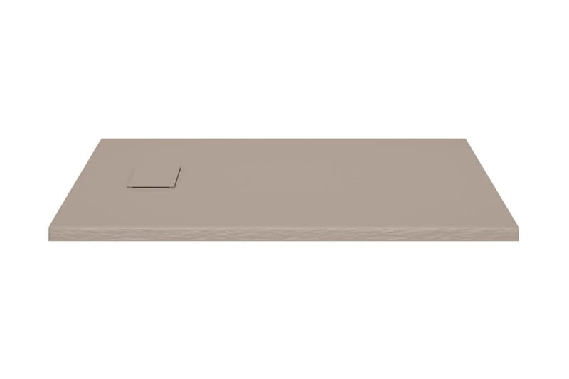 brusekar SMC 100x80 cm sort - Brun - Brusekar - Øvrige badeværelsestilbehør