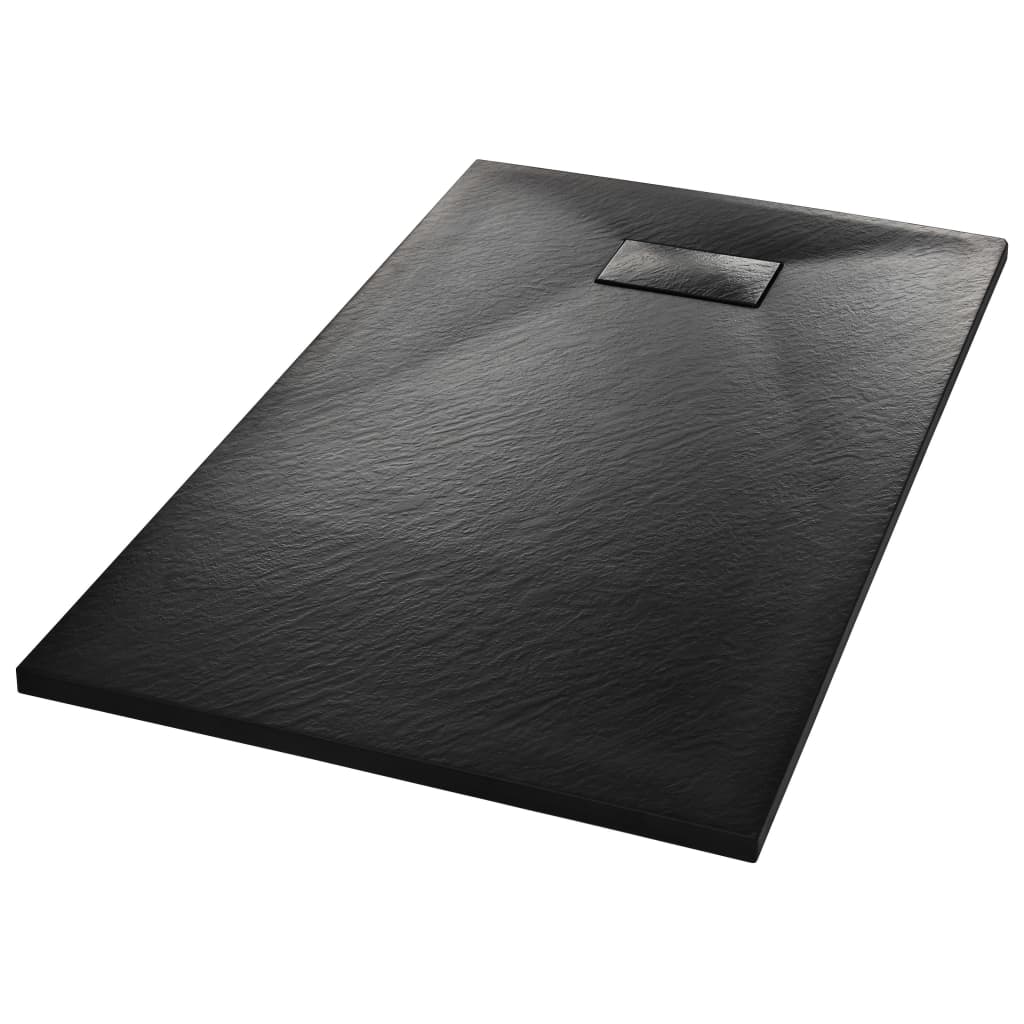 brusekar SMC 120 x 70 cm sort - Sort - Hus & renovering - Køkken & bad - Badeværelse - Brusearmatur & tilbehør
