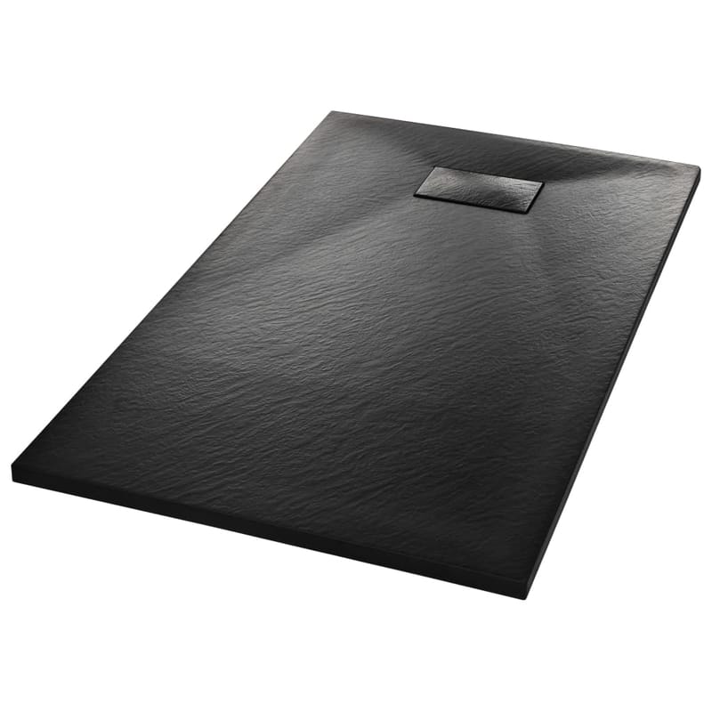 brusekar SMC 120 x 70 cm sort - Sort - Hus & renovering - Køkken & bad - Badeværelse - Brusearmatur & tilbehør