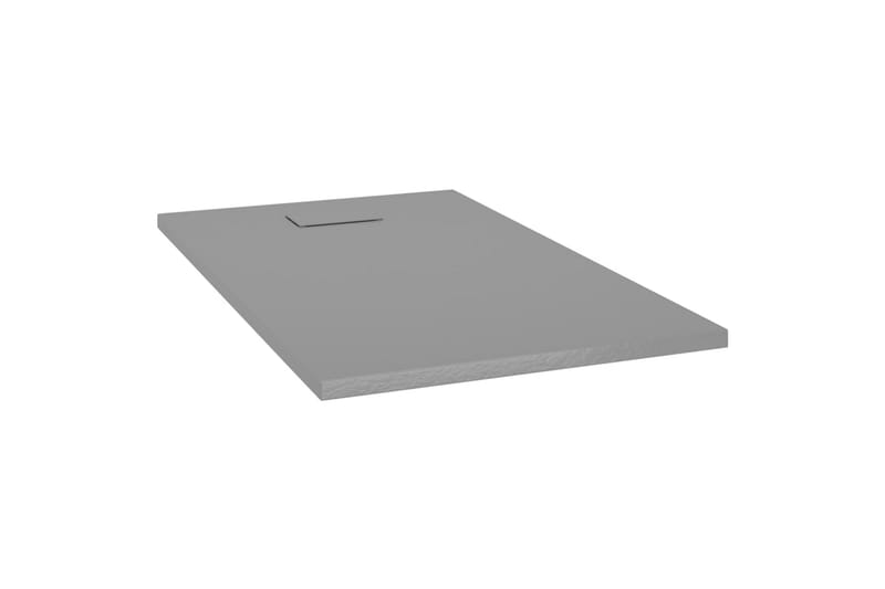 brusekar SMC 120x70 cm grå - Grå - Hus & renovering - Køkken & bad - Badeværelse - Brusearmatur & tilbehør