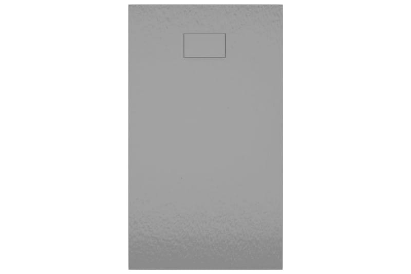 brusekar SMC 120x70 cm grå - Grå - Hus & renovering - Køkken & bad - Badeværelse - Brusearmatur & tilbehør