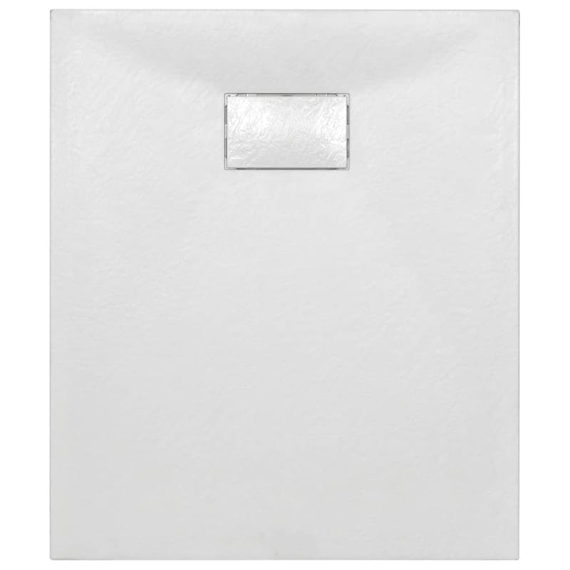 brusekar SMC 90 x 70 cm hvid - Hvid - Hus & renovering - Køkken & bad - Badeværelse - Brusearmatur & tilbehør