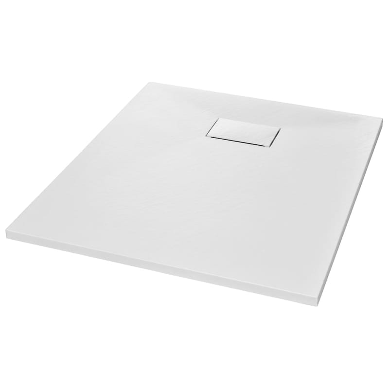 brusekar SMC 90 x 70 cm hvid - Hvid - Hus & renovering - Køkken & bad - Badeværelse - Brusearmatur & tilbehør