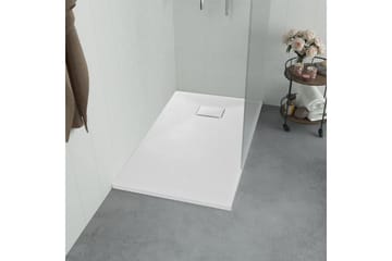 brusekar SMC 90 x 70 cm hvid - Hvid - Hus & renovering - Køkken & bad - Badeværelse - Brusearmatur & tilbehør