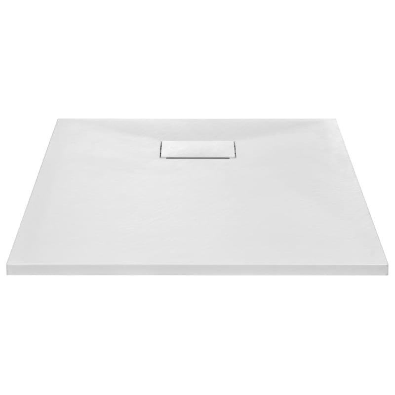 brusekar SMC 90 x 70 cm hvid - Hvid - Hus & renovering - Køkken & bad - Badeværelse - Brusearmatur & tilbehør