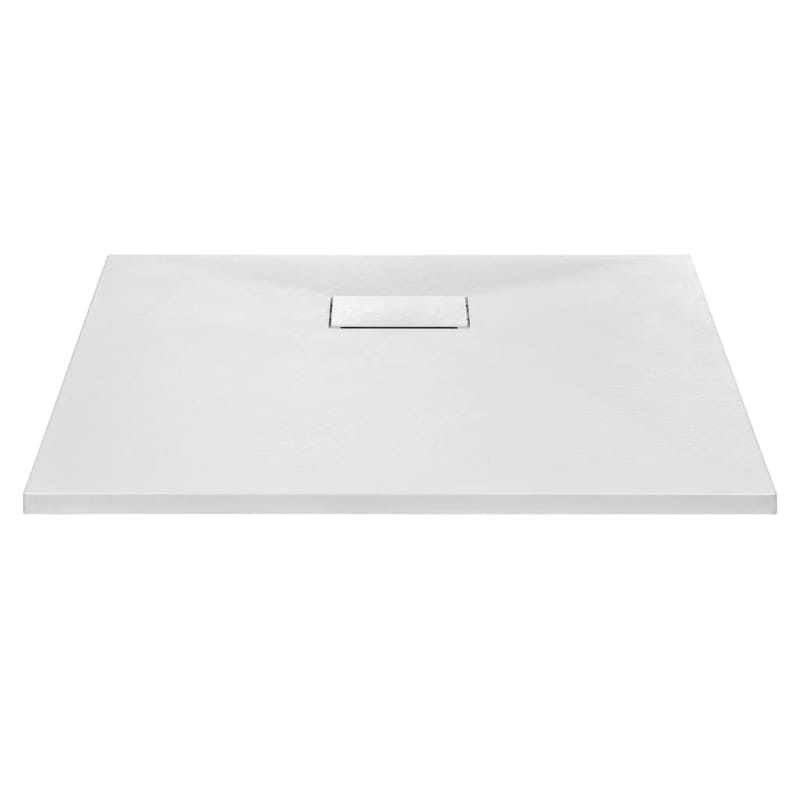 brusekar SMC 90 x 80 cm hvid - Hvid - Brusekar - Øvrige badeværelsestilbehør