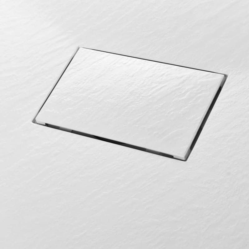 brusekar SMC 90 x 90 cm hvid - Hvid - Øvrige badeværelsestilbehør - Brusekar