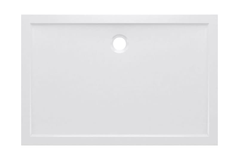Gyttorp Brusekar 80x120 cm - Hvid - Hus & renovering - Køkken & bad - Badeværelse - Brusearmatur & tilbehør