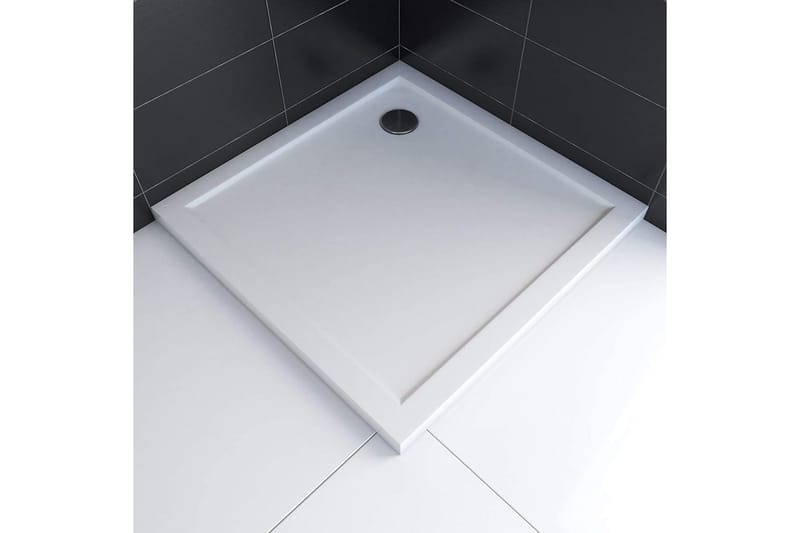 Gyttorp Brusekar 90x90 cm - Hvid - Hus & renovering - Køkken & bad - Badeværelse - Brusearmatur & tilbehør