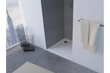 Gyttorp Brusekar 90x90 cm - Hvid - Hus & renovering - Køkken & bad - Badeværelse - Brusearmatur & tilbehør - Brusekar