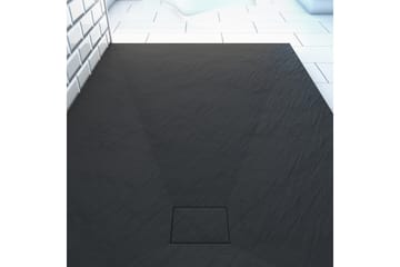 Siggeboda Brusekar 90x140 cm - Antracit - Hus & renovering - Køkken & bad - Badeværelse - Brusearmatur & tilbehør