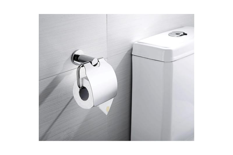 Bathlife Bära Toiletpapirsholder - Krom - Badeværelsestilbehør - Toiletrulleholder