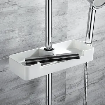 Bathlife Belasta Sæbekurv til Brusestang - Hus & renovering - Køkken & bad - Badeværelse - Badeværelsestilbehør - Sæbedispenser & sæbeskål