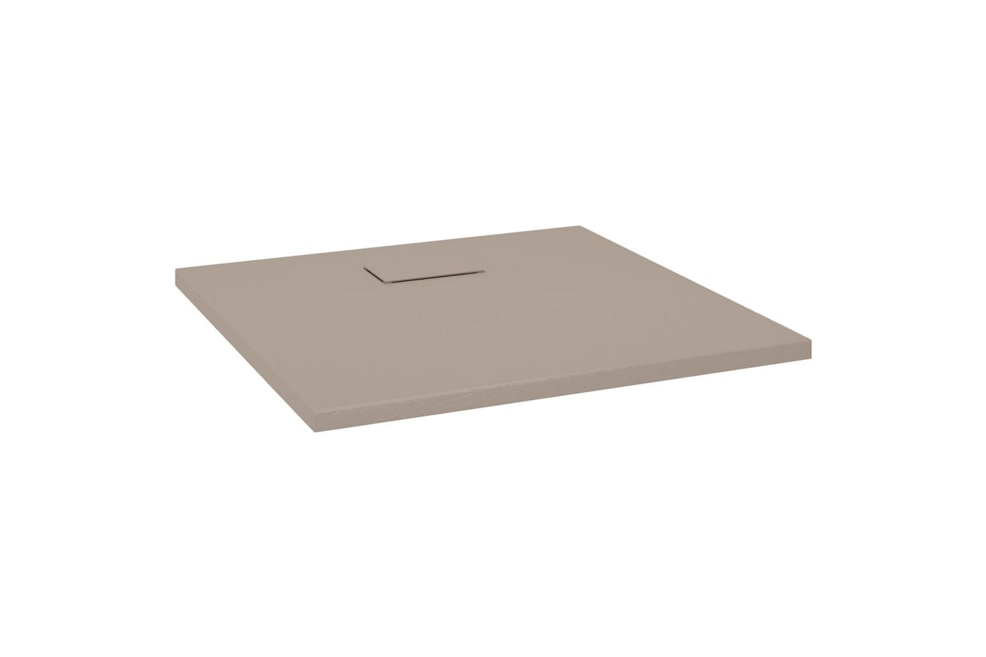 brusekar 80x80 cm SMC brun - Brun - Hus & renovering - Køkken & bad - Badeværelse - Brusearmatur & tilbehør