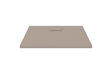 brusekar 80x80 cm SMC brun - Brun - Hus & renovering - Køkken & bad - Badeværelse - Brusearmatur & tilbehør