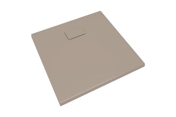 brusekar 80x80 cm SMC brun - Brun - Hus & renovering - Køkken & bad - Badeværelse - Brusearmatur & tilbehør