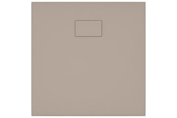 brusekar 80x80 cm SMC brun - Brun - Hus & renovering - Køkken & bad - Badeværelse - Brusearmatur & tilbehør