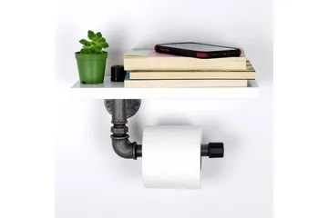 Chandina Toiletpapirholder 30x12 cm - Hvid - Hus & renovering - Køkken & bad - Badeværelse - Badeværelsestilbehør