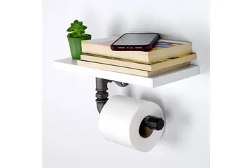 Chandina Toiletpapirholder 30x12 cm - Hvid - Hus & renovering - Køkken & bad - Badeværelse - Badeværelsestilbehør
