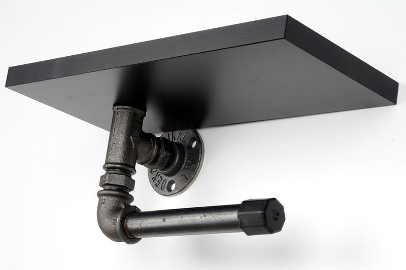 Chandina Toiletpapirholder 30x12 cm - Sort - Hus & renovering - Køkken & bad - Badeværelse - Badeværelsestilbehør