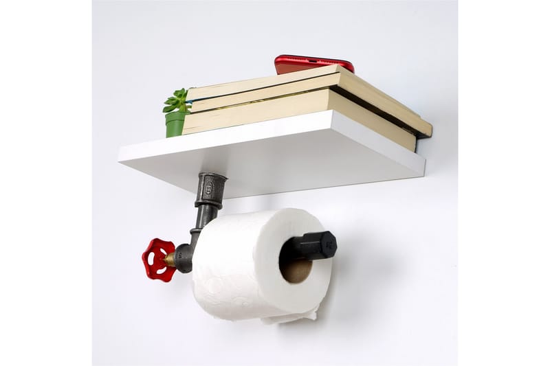 Chandina Toiletpapirholder 30x14 cm - Hvid - Hus & renovering - Køkken & bad - Badeværelse - Badeværelsestilbehør