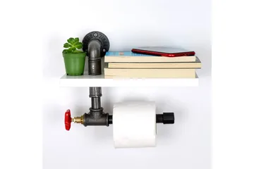 Chandina Toiletpapirholder 30x14 cm - Hvid - Hus & renovering - Køkken & bad - Badeværelse - Badeværelsestilbehør