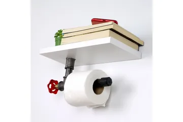 Chandina Toiletpapirholder 30x14 cm - Hvid - Hus & renovering - Køkken & bad - Badeværelse - Badeværelsestilbehør