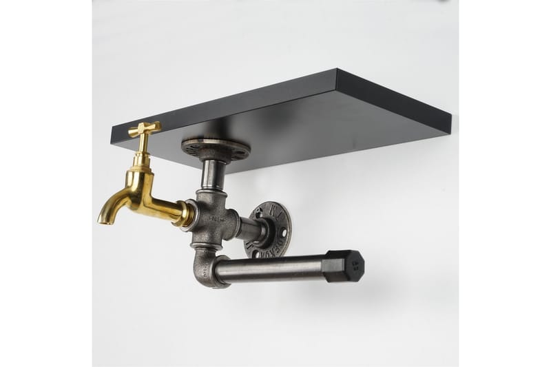 Chandina Toiletpapirholder 30x17 cm - Sort - Hus & renovering - Køkken & bad - Badeværelse - Badeværelsestilbehør