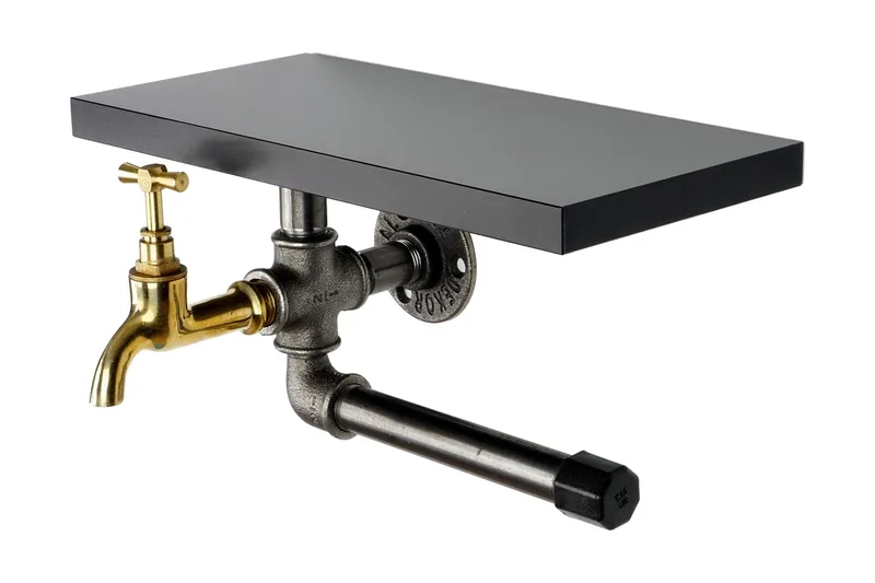 Chandina Toiletpapirholder 30x17 cm, Sort