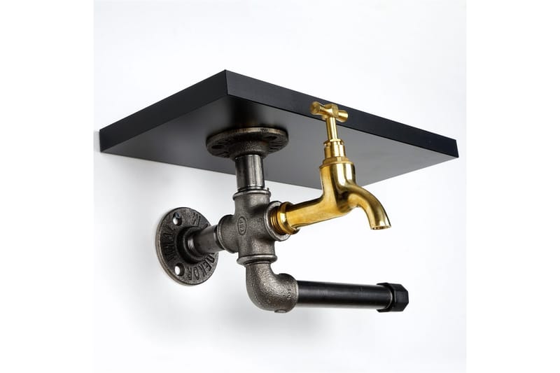 Chandina Toiletpapirholder 30x17 cm - Sort - Hus & renovering - Køkken & bad - Badeværelse - Badeværelsestilbehør