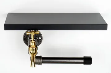 Chandina Toiletpapirholder 30x17 cm - Sort - Hus & renovering - Køkken & bad - Badeværelse - Badeværelsestilbehør