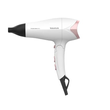 Hårtørrer Taurus 2400W Studio 2500 Ionic Hvid - Hvid - Hus & renovering - Køkken & bad - Badeværelse - Badeværelsestilbehør